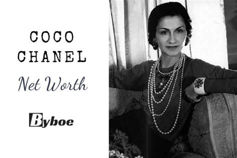 coco chanel net worth at death